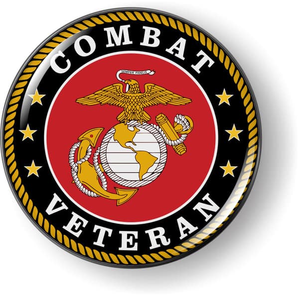 USMC Combat Veteran Emblem